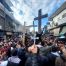 Christians protest in Syria after giant Christmas tree was set ablaze