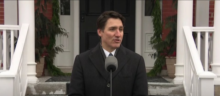 Canadian Prime Minister Justin Trudeau announces his resignation on Monday, Jan. 6, 2025. 