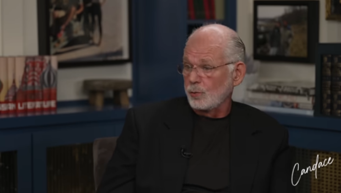 Former CIA agent Kevin Shipp on the Candace Owens show in November 2024. 