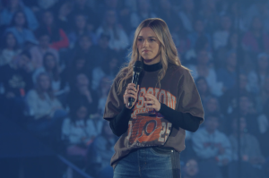 Passion 2025: Sadie Robertson Huff warns against spiritual complacency, calls out sin