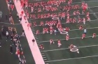 Ohio State players kneel in prayer on field before Cotton Bowl victory