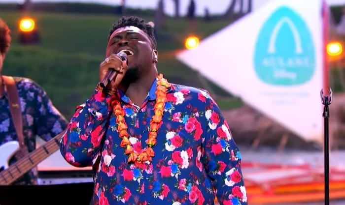 Canaan James Hill performs on 'American Idol' in an episode that aired April 14, 2025.