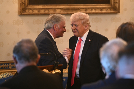 White House staffers rise for ‘Amazing Grace’ after Franklin Graham warns against rejecting Gospel