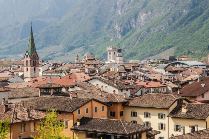 Trento, Italy, is a city of churches, squares and palaces.