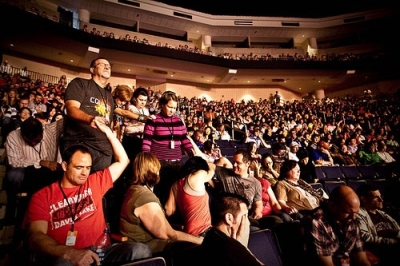 Thousands attend The Orange Conference in Duluth, Georgia on April 28-30, 2010.