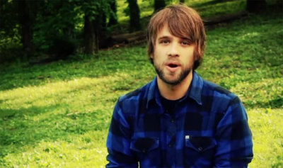 Singer/songwriter Josh Wilson is seen here in a video explaining the story behind his single 'Fall Apart.'