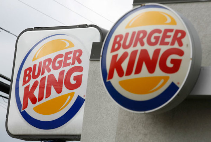 Burger King signs at a restaurant in Annandale, Virginia, on August 24, 2010.