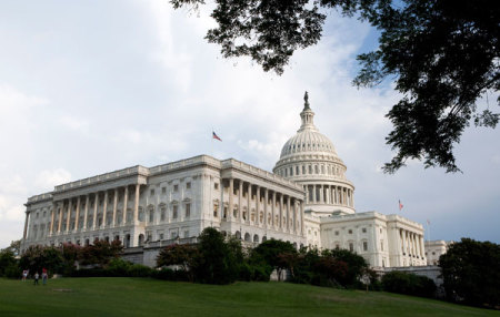 Clouds pass over Capitol Hill in Washington August 1, 2011.