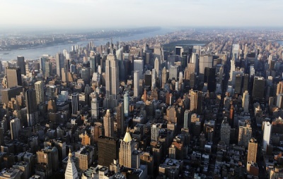 Skyscrapers are seen in New York's Manhattan August 24, 2011. New York will mark the 10th anniversary of the attacks on the World Trade Center with ceremonies on September 11.