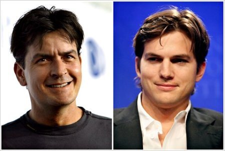 Kutcher (left) has signed a deal to replace Charlie Sheen in a revamped version of the sitcom 'Two and A Half Men.' Sheen was fired in March from his starring role after weeks of erratic behavior and for publicly insulting the show's producers.