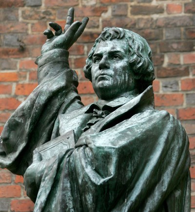 Statue of Martin Luther.