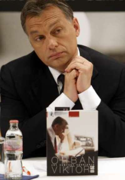 Hungary's Prime Minister Viktor Orban in Budapest  April 29, 2010. 