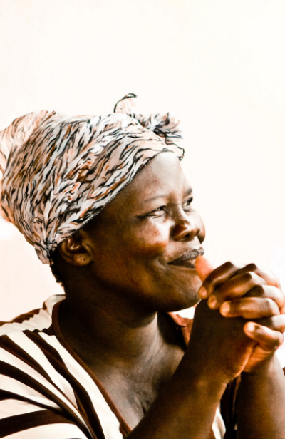 Mama Zuma, a leader of the Zimele community who used Zimele tools to transform her life and community.