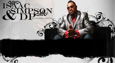 Gospel artist Isaac Simpson.