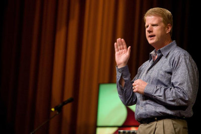 Jonathan Falwell, senior pastor of Thomas Road Baptist Church in Lynchburg, Va., is seen here in this 2011 photo.