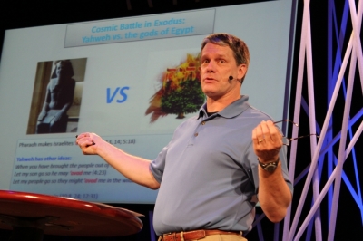 Peter Enns, professor of biblical studies at Eastern University, speaking at the Pastorum Live conference, Chicago, June 6, 2012.