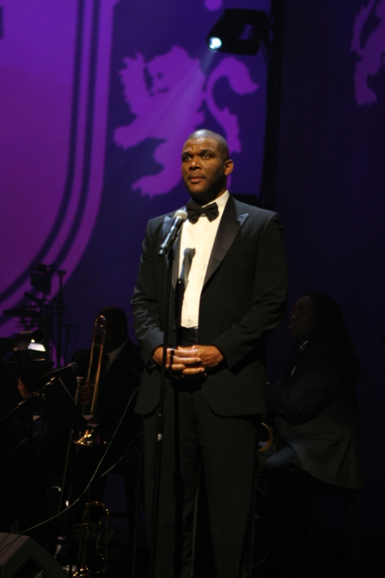 'Good Deeds' actor Tyler Perry hosts the 35th Anniversary Celebration for Bishop T.D. Jakes at the AT&T Performing Arts Center/Winspear Opera House on June 8, 2012, in Dallas, Texas.