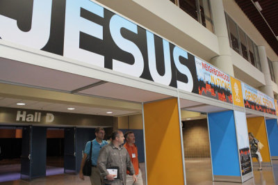 Messengers attend the Southern Baptist Convention's Annual Meeting in New Orleans, June 19, 2012.