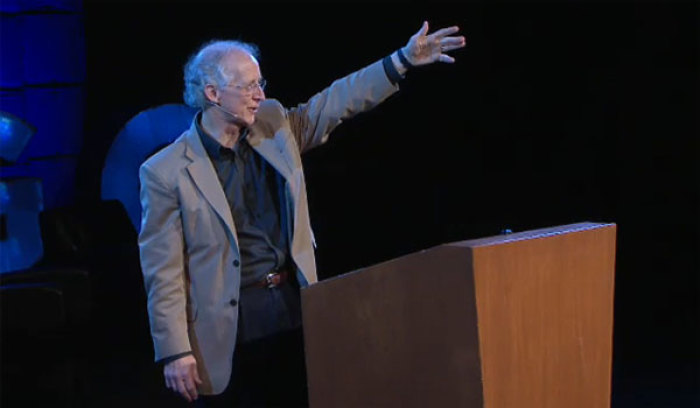 Pastor John Piper addresses thousands of women at The Gospel Coalition's National Women's Conference in Orlando, Fla., June 23, 2012.