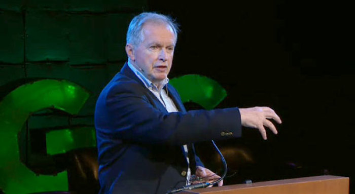 Don Arthur Carson, research professor of New Testament at Trinity Evangelical Divinity School in Deerfield, Ill., delivers the final message at The Gospel Coalition National Women's Conference in Orlando, Fla., on Sunday, June 24, 2012.