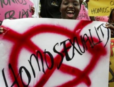 Religious groups campaign against homosexuality in Kampala, 21 Aug 2007.