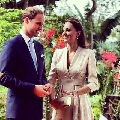 Kate Middleton and Prince William in Singapore