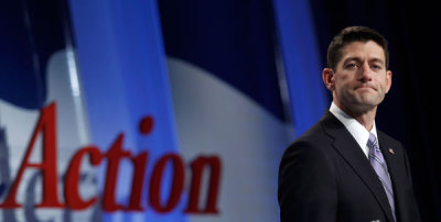 Republican Vice-Presidential candidate and Wisconsin representative Paul Ryan (R-WI) speaks at the Values Voter Summit in Washington September 14, 2012.