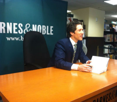 Pastor Joel Osteen attends a signing for his new book 'I Declare: 31 Promises to Speak Over Your Life' at Barnes and Noble in New York City on Sept. 19, 2012.