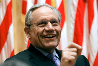 Bob Woodward, a former Washington Post reporter, discusses about the Watergate Hotel burglary and stories for the Post at the Richard Nixon Presidential Library in Yorba Linda, California April 18, 2011.