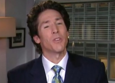 Pastor Joel Osteen speaks of the Dec. 14 Conn. school shooting on Entertainment Tonight in a Dec. 17 video.