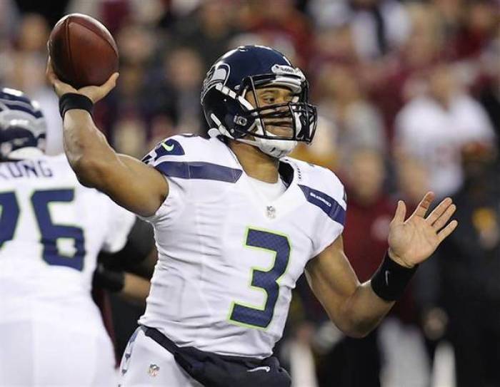 Russell Wilson is a Seattle Seahawks quarterback.