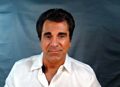 Christian recording artist Carman Licciardello is seen in an image taken from April 2012 YouTube video.