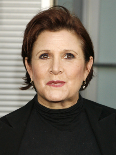 Actress Carrie Fisher plays General Leia in 'Star Wars: The Force Awakens.'