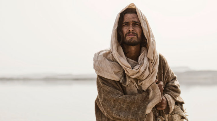 Diogo Morgado portrays Jesus Christ in Mark Burnett and Roma Downey’s “Bible” series which will premiere on The History Channel on March 3, 2013.