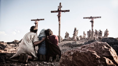 Diogo Morgado portrays Jesus Christ in Mark Burnett and Roma Downey's 'Bible' series which will premiere on The History Channel on March 3, 2013.