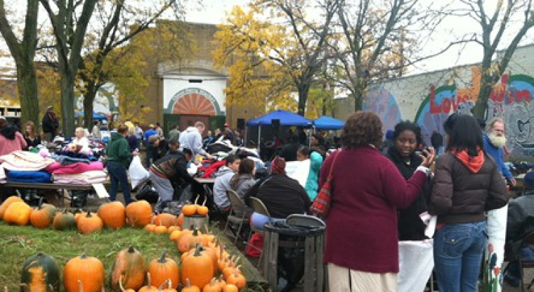 Outreach event at Peacemakers International Church in Detroit, MI.