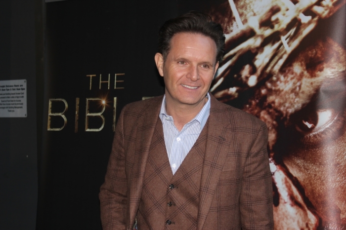 Mark Burnett at 'The Bible Experience' opening gala on March 19, 2013 in New York.