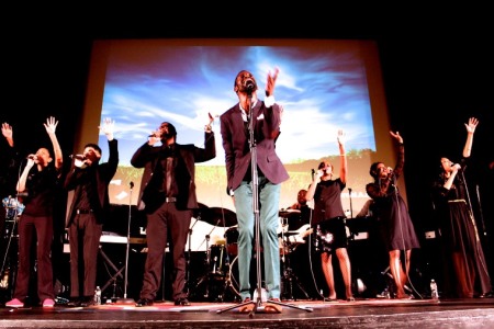 Tye Tribett is scheduled to perform at the Motown/EMI Gospel Concert at One Church International in Los Angeles on Tuesday, April 2, 2013.