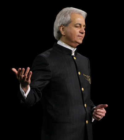 Christian evangelist Benny Hinn is seen in this undated photo.