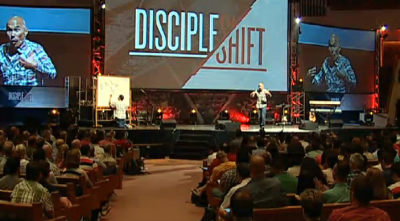 Christian minister Francis Chan speaks Tuesday, April 23, 2012 at Exponential Conference 2013 in Orlando, Fla.