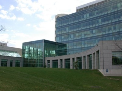 Building 45 Natcher, home of the NIH Visitor Center and Nobel Laureate Exhibit Hallin Bethesda, Md., May 24, 2012.