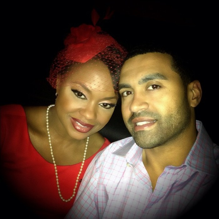 Phaedra Parks and estranged husband Apollo Nida