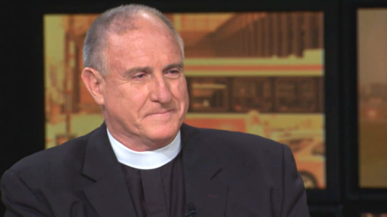 The Rev. Ed Bacon, parish priest of All Saints Church in Pasadena, Calif., appears on Oprah Winfrey's 'Super Soul Sunday' program March 26, 2012.