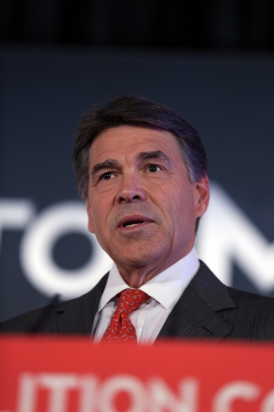 Texas Governor Rick Perry speaking at Faith & Freedom Coalition's 'Road to Majority 2013' conference, June 15, 2013, Washington, D.C.