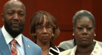 Sybrina Fulton and Tracy Martin ask public to pray for their son during opening statements in case against George Zimmerman.