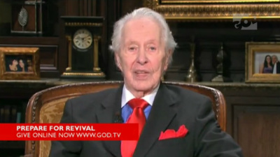 Dr. Roy Harthern appears on a God TV program in January 2013. (File)