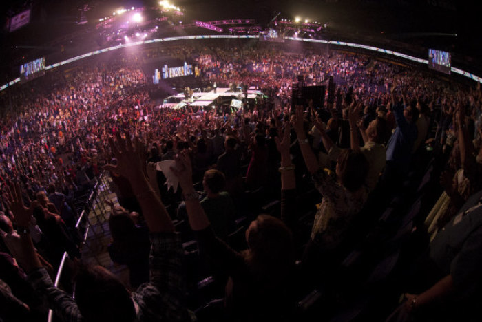 Participants gathered at the Assemblies of God (U.S.) 54th General Council in 2011 in Phoenix, Arizona.