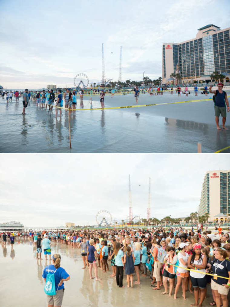 Students participated in NewSpring Church's The Gauntlet summer gathering from July 29 to August 2, 2013, in Daytona Beach, Fla.