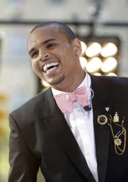 Singer Chris Brown