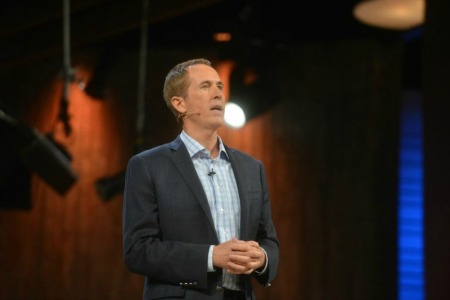 Andy Stanley speaks to leaders at The Global Leadership Summit on Aug. 9, 2013.